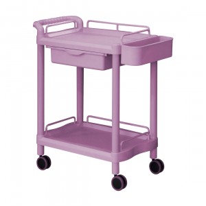 구로메디칼 > 간호비품(Nursing Appliance)  > 대경카트 DKCT-601A(자주색) 웨건 왜건 드레싱카트 의료용카트 드레싱카 응급카트 병원카트